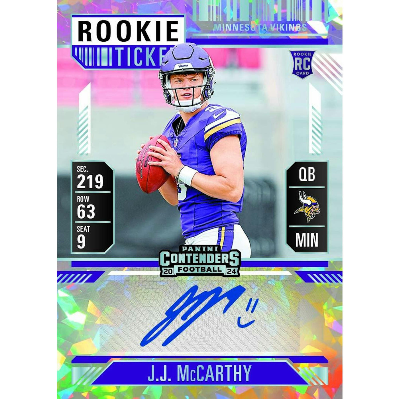 2024 Panini Contenders Football Hobby Box