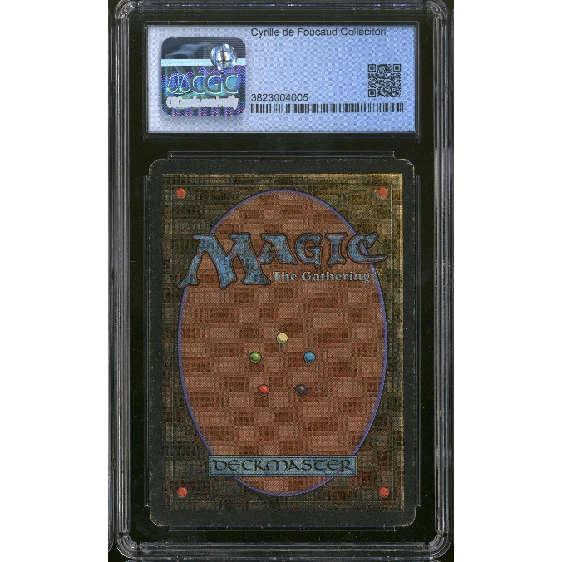 Magic the Gathering Beta Mox Ruby CGC 5 MODERATELY PLAYED MP