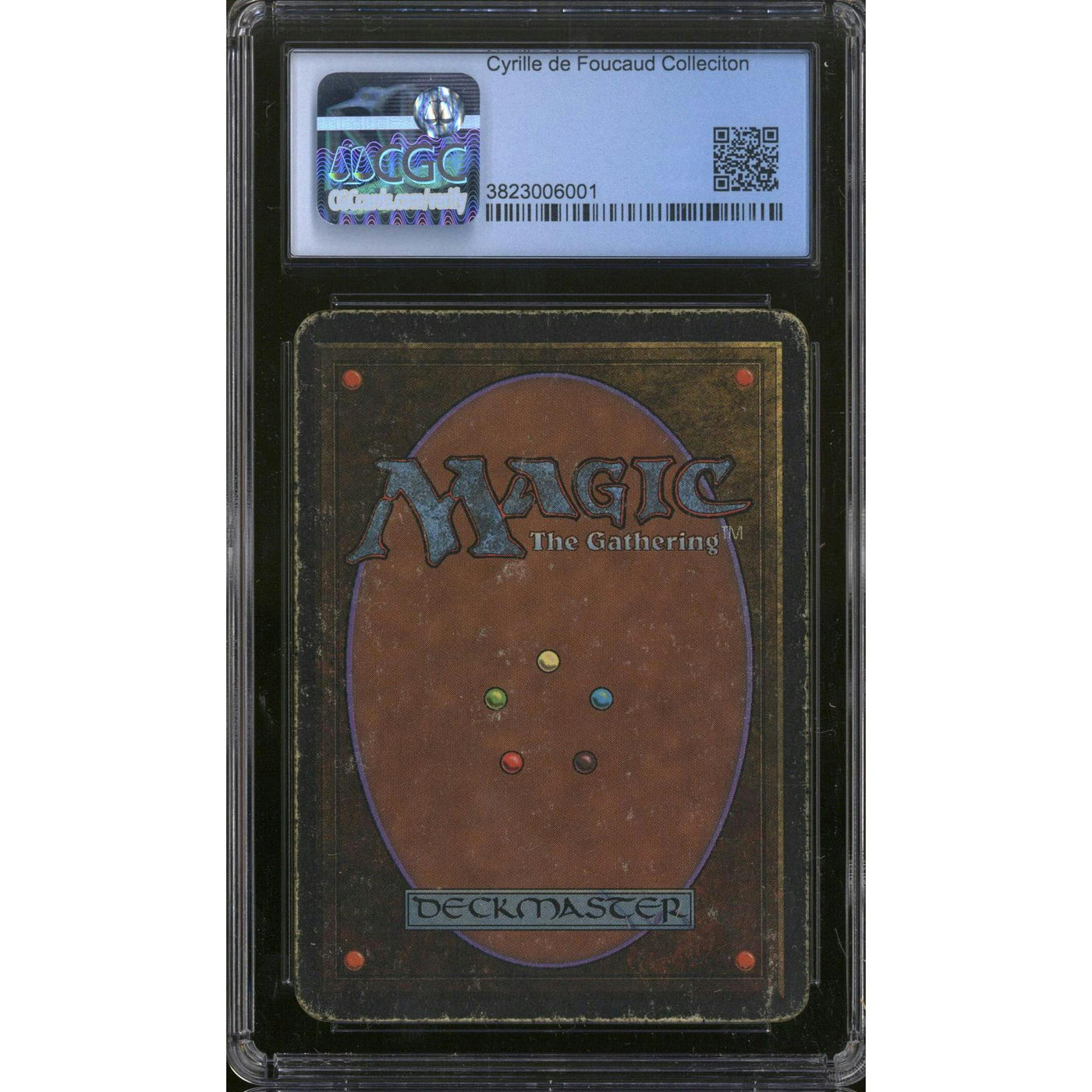 Magic the Gathering Alpha Mox Sapphire CGC 3.5 Pedigree HEAVILY PLAYED HP