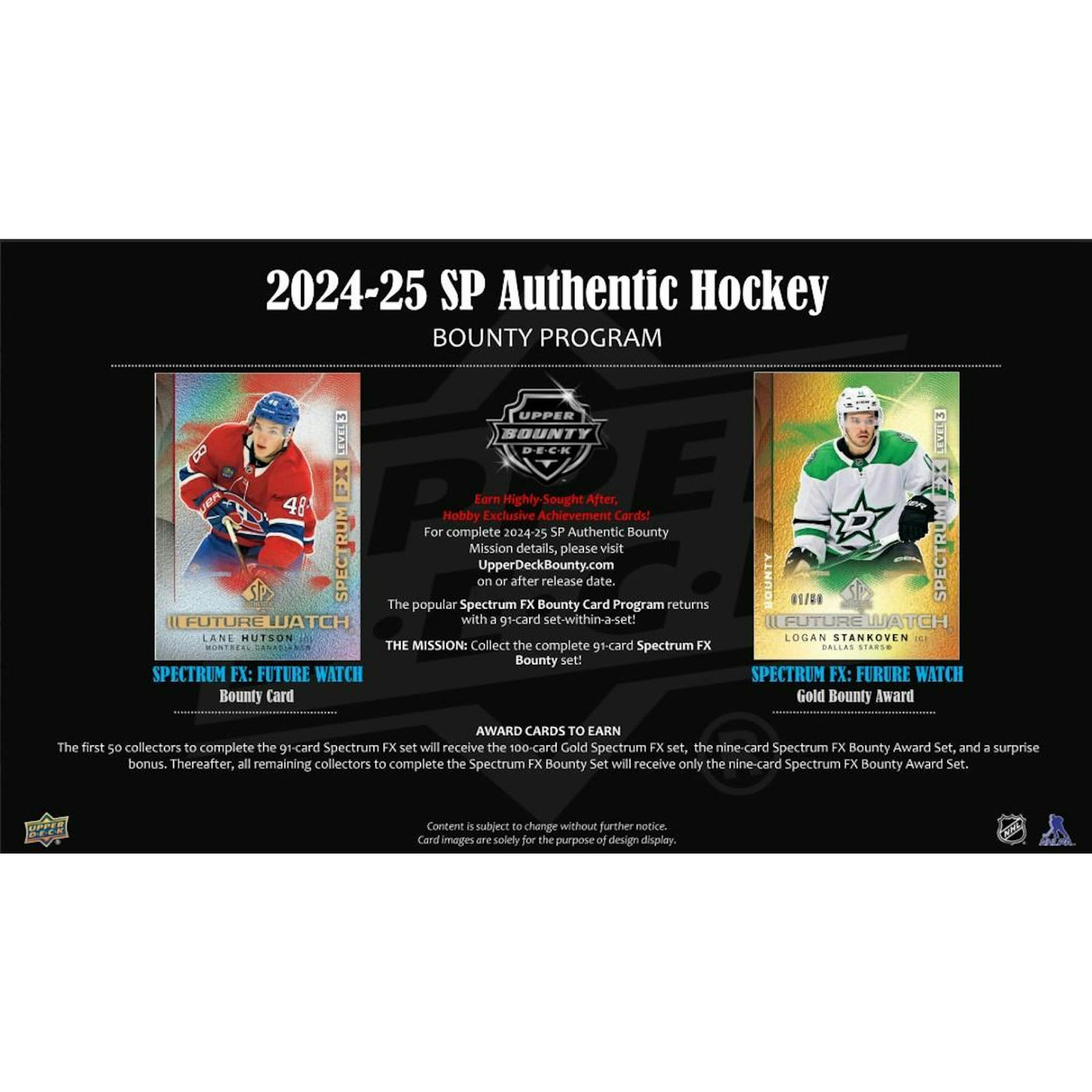 2024/25 Upper Deck SP Authentic Hockey Hobby 16-Box Case