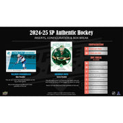 2024/25 Upper Deck SP Authentic Hockey Hobby Box