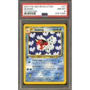 Pokemon Neo Revelation 1st Edition Seaking 37/64 PSA 8