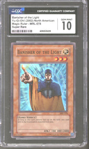 Yu-Gi-Oh Magic Ruler Banisher of The Light MRL-78 CGC 10 GEM MINT POP 3