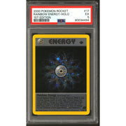 Pokemon Team Rocket 1st Edition Rainbow Energy 17/82 PSA 5