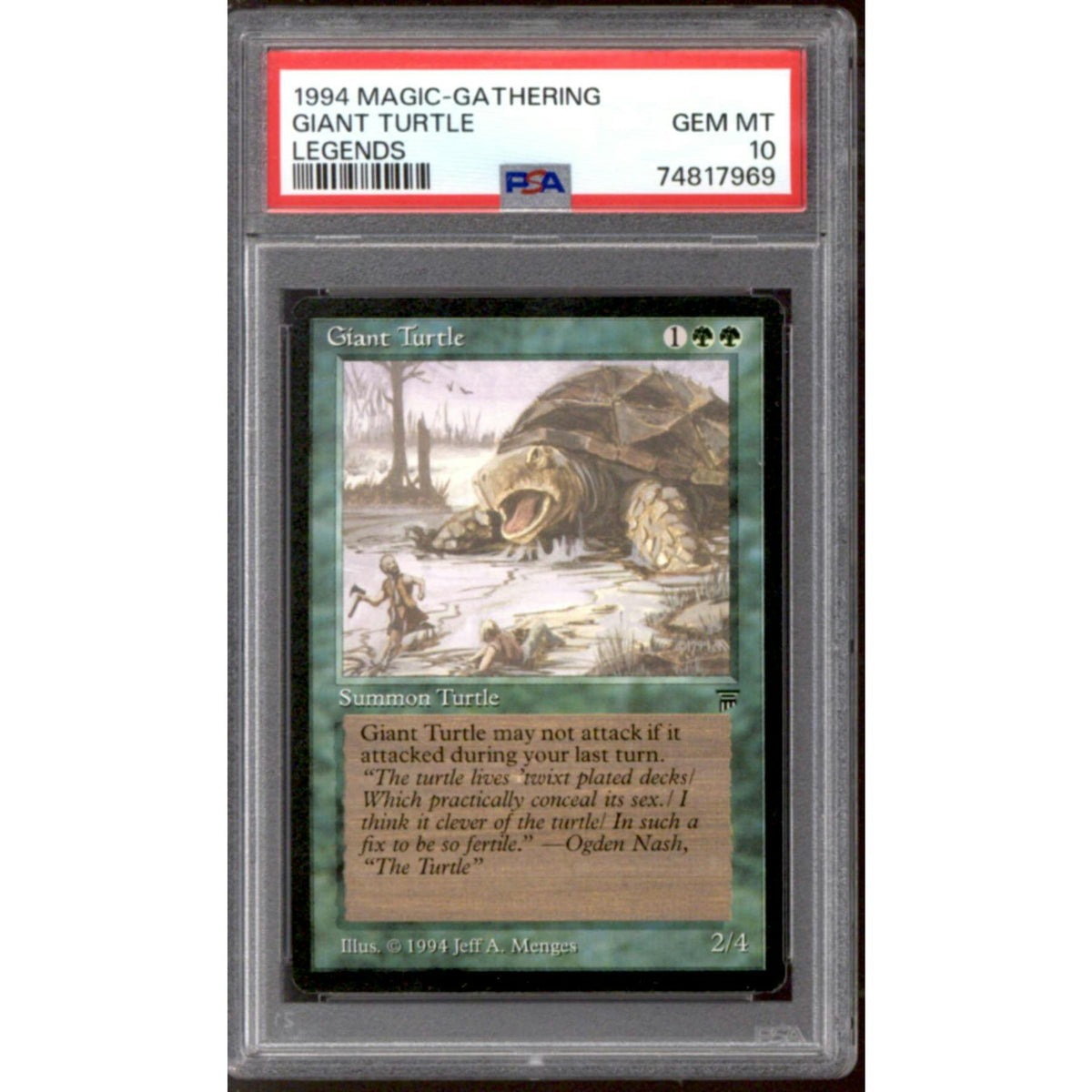 Giant Turtle (PSA 10)
