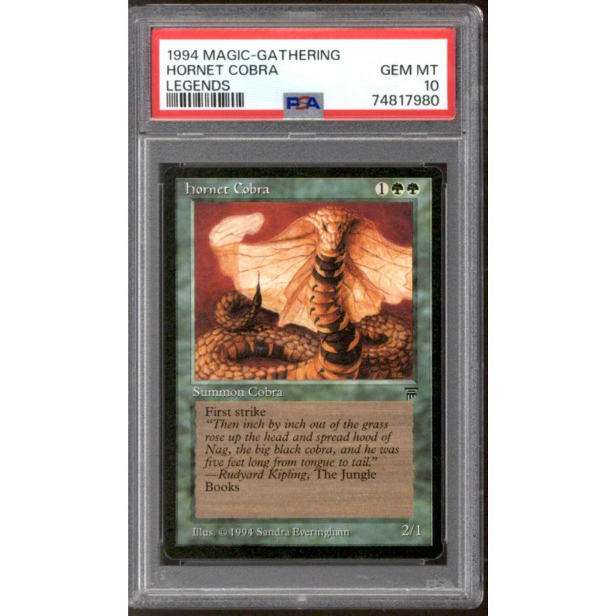 Hornet Cobra (PSA 10)