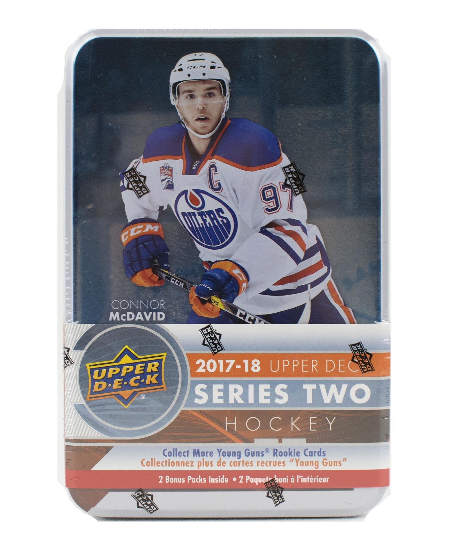 2017/18 Upper Deck Series 2 Hockey Tin (Box) (Reed Buy)