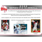 2022 Topps Series 1 Baseball Hobby Box (Reed Buy)
