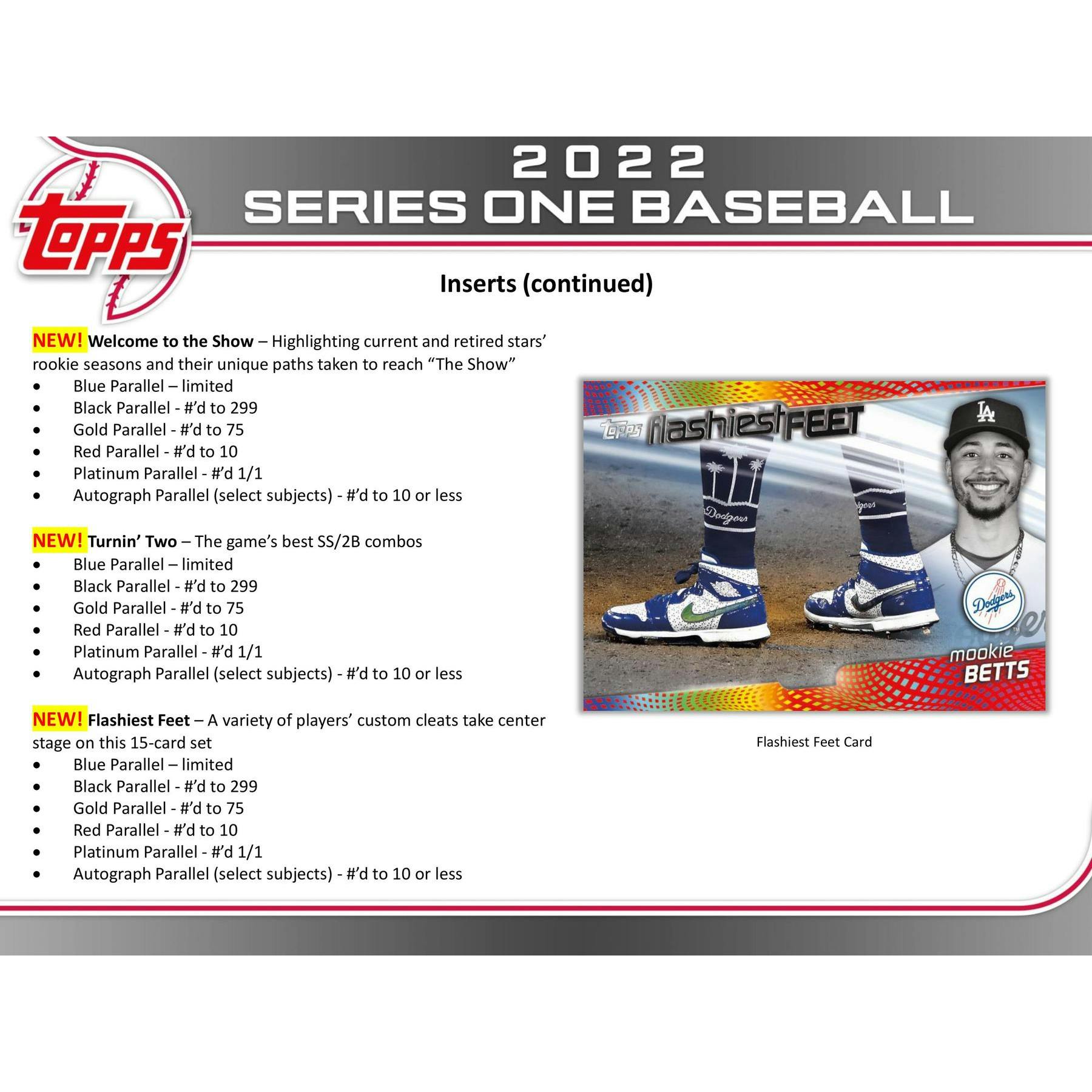 2022 Topps Series 1 Baseball Hobby Jumbo 6-Box Case