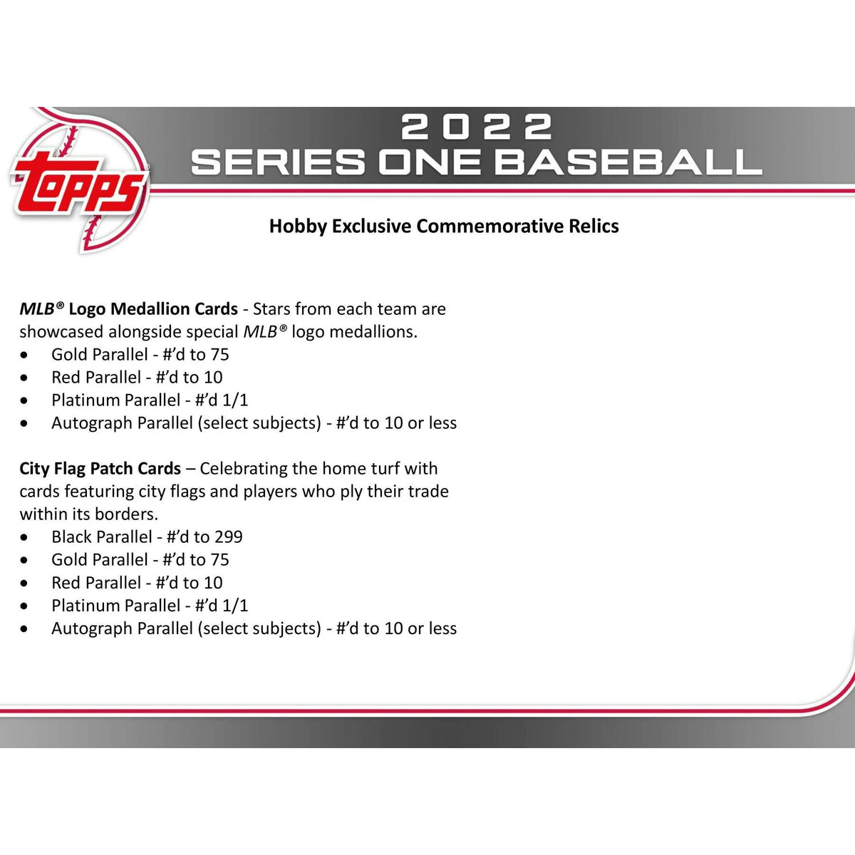 2022 Topps Series 1 Baseball Hobby Jumbo 6-Box Case