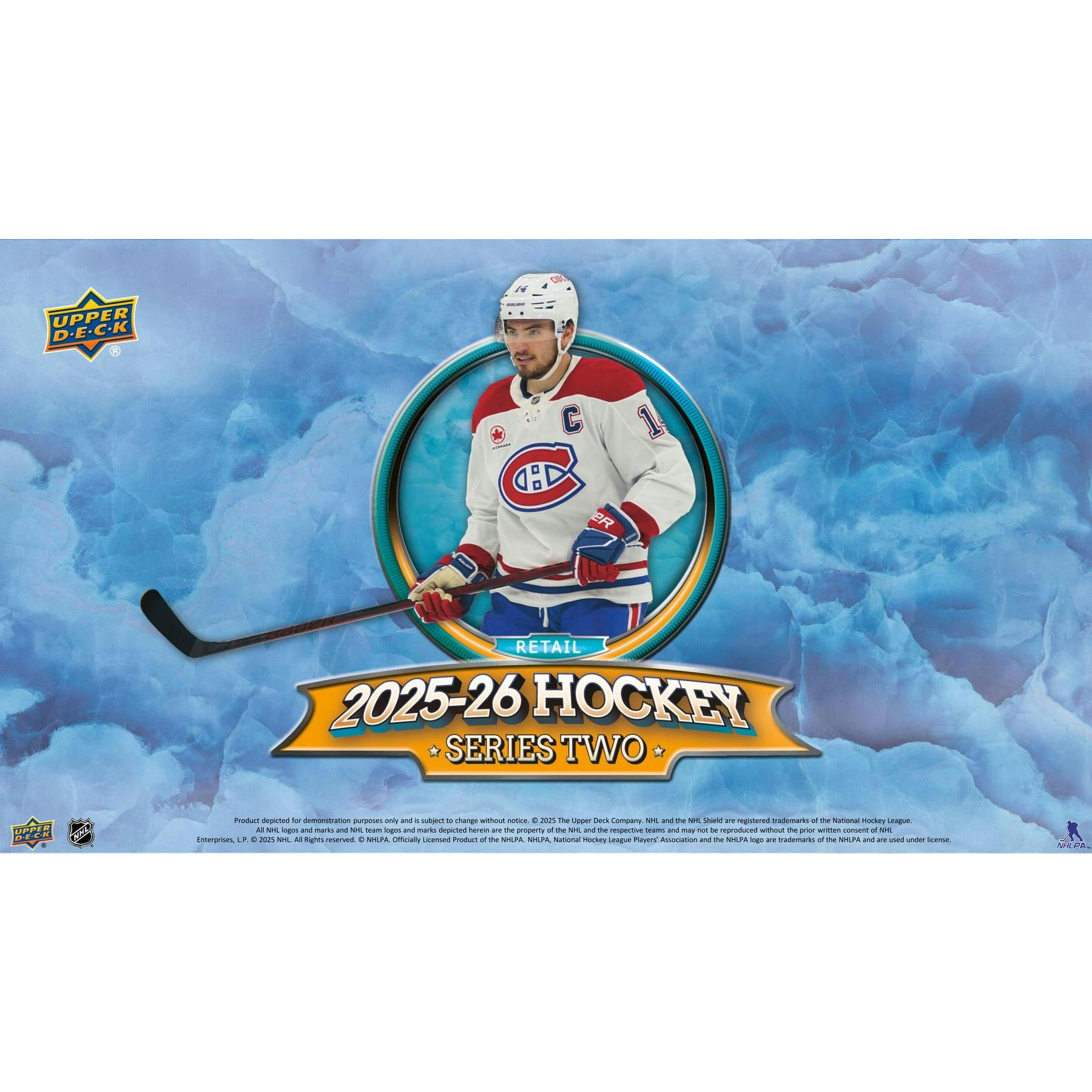 2025/26 Upper Deck Series 2 Hockey Blaster Box