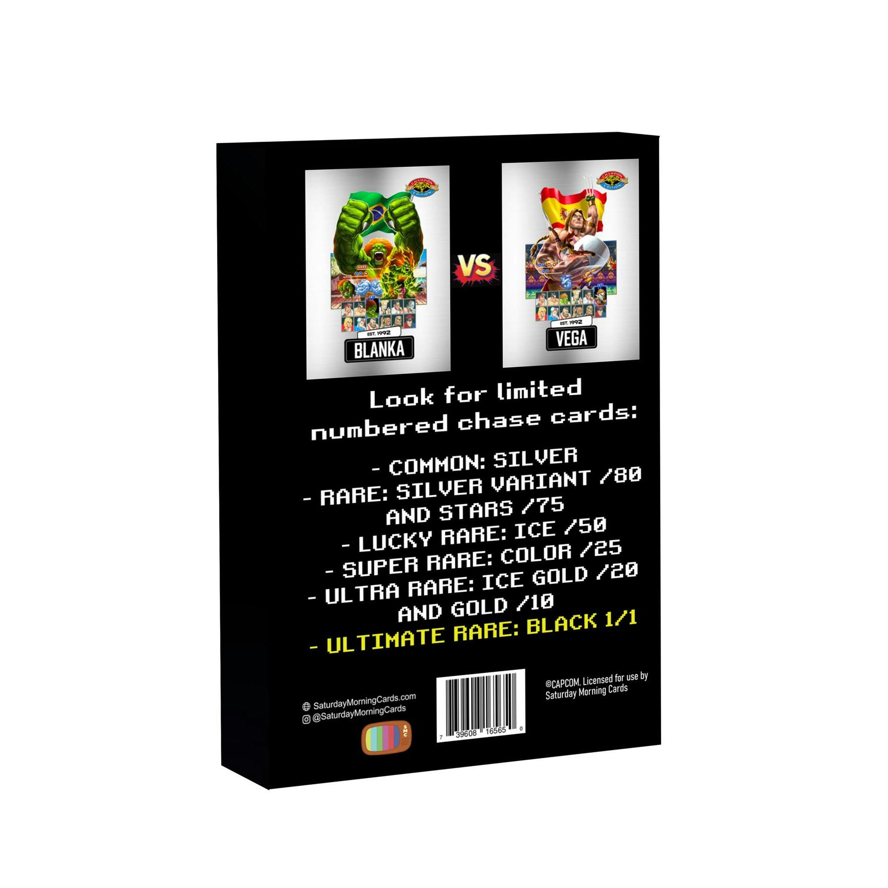2026 Saturday Morning Cards Street Fighter 2 Volume 5: Blanka Vs. Vega Hobby Box
