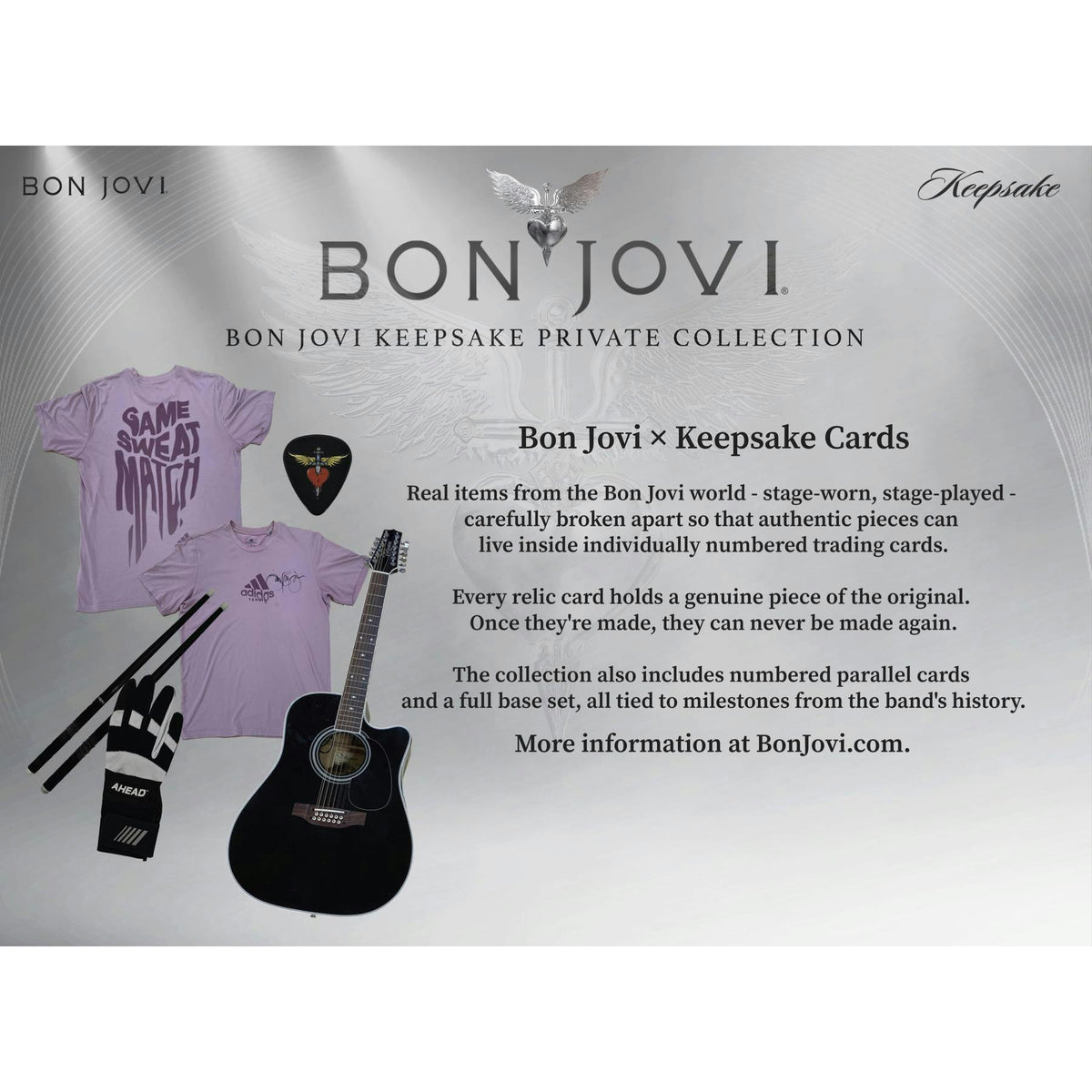 2026 Keepsake Bon Jovi Private Collection Hobby 6-Box Case
