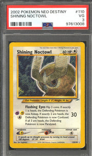 Pokemon Neo Destiny Shining Noctowl 110/105 PSA 3