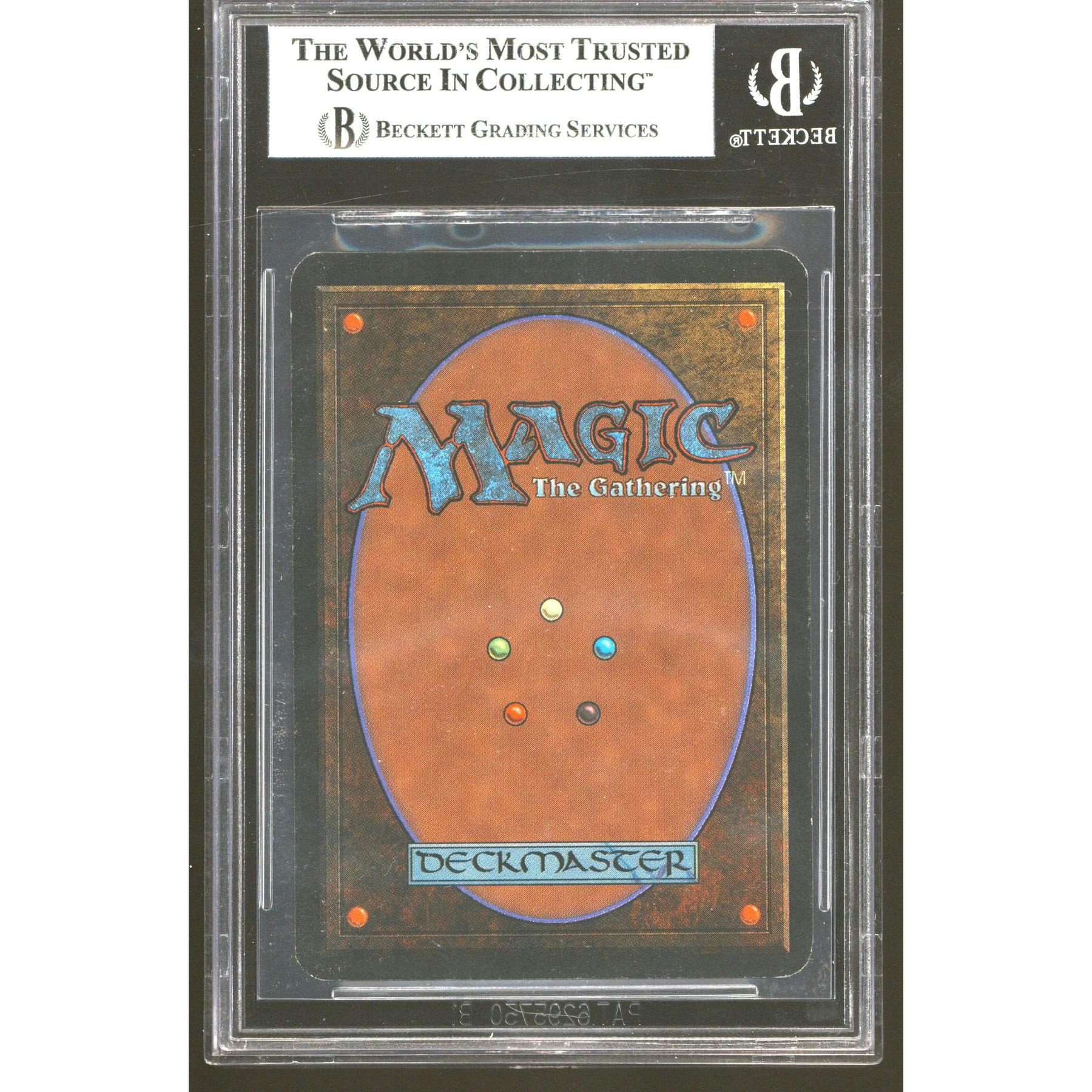 Magic the Gathering Alpha Shivan Dragon BGS AA Authentic Altered - Trimmed