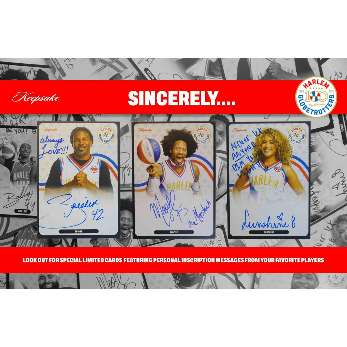 2026 Keepsake Harlem Globetrotters 100th Anniversary Keepsake Premiere Breaker 10-Box Case (Presell)
