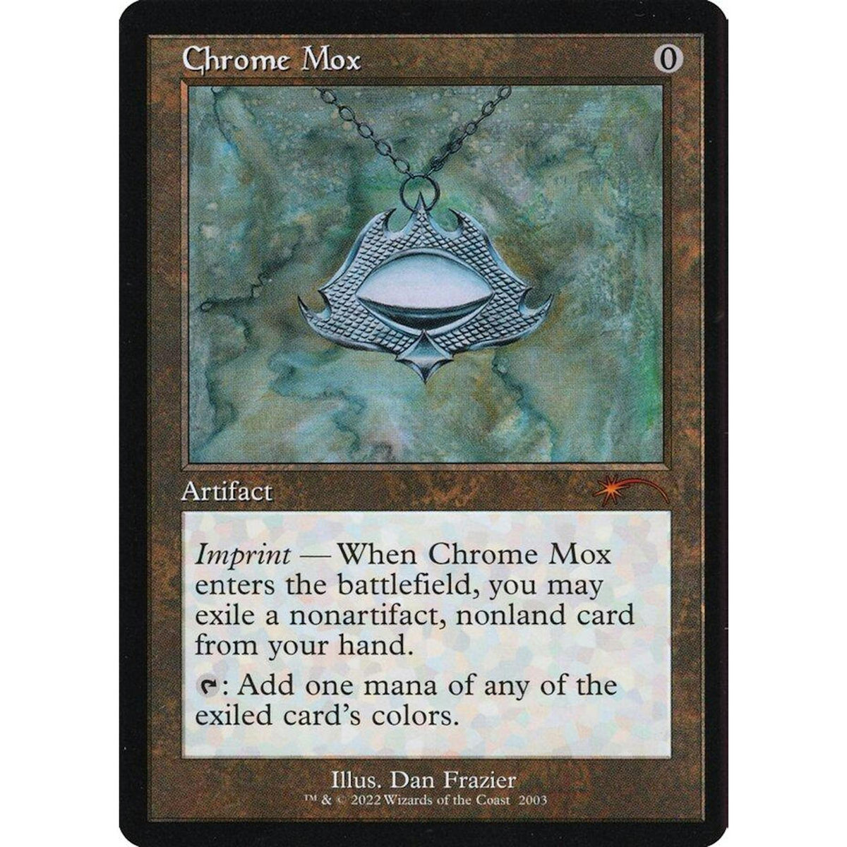 Magic the Gathering Secret Lair 30th Anniversary Countdown 2003 Chrome Mox NEAR MINT(NM