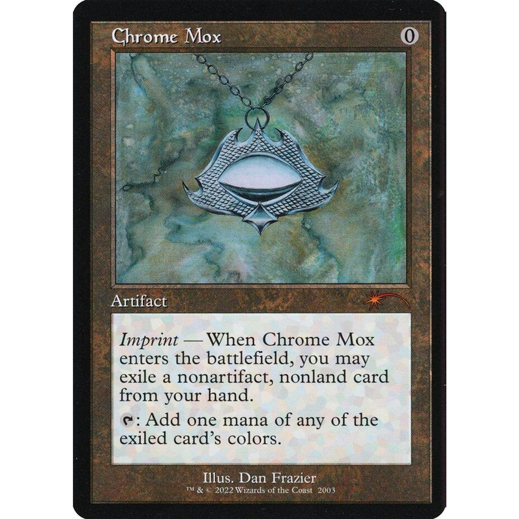 Magic the Gathering Secret Lair 30th Anniversary Countdown 2003 Chrome Mox NEAR MINT(NM