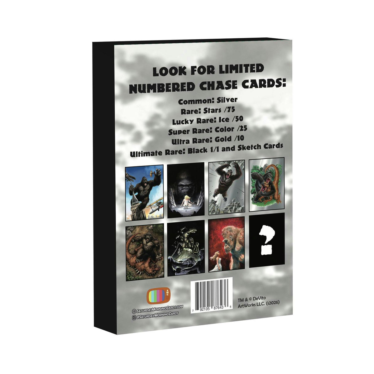2026 Saturday Morning Cards King Kong Hobby Box