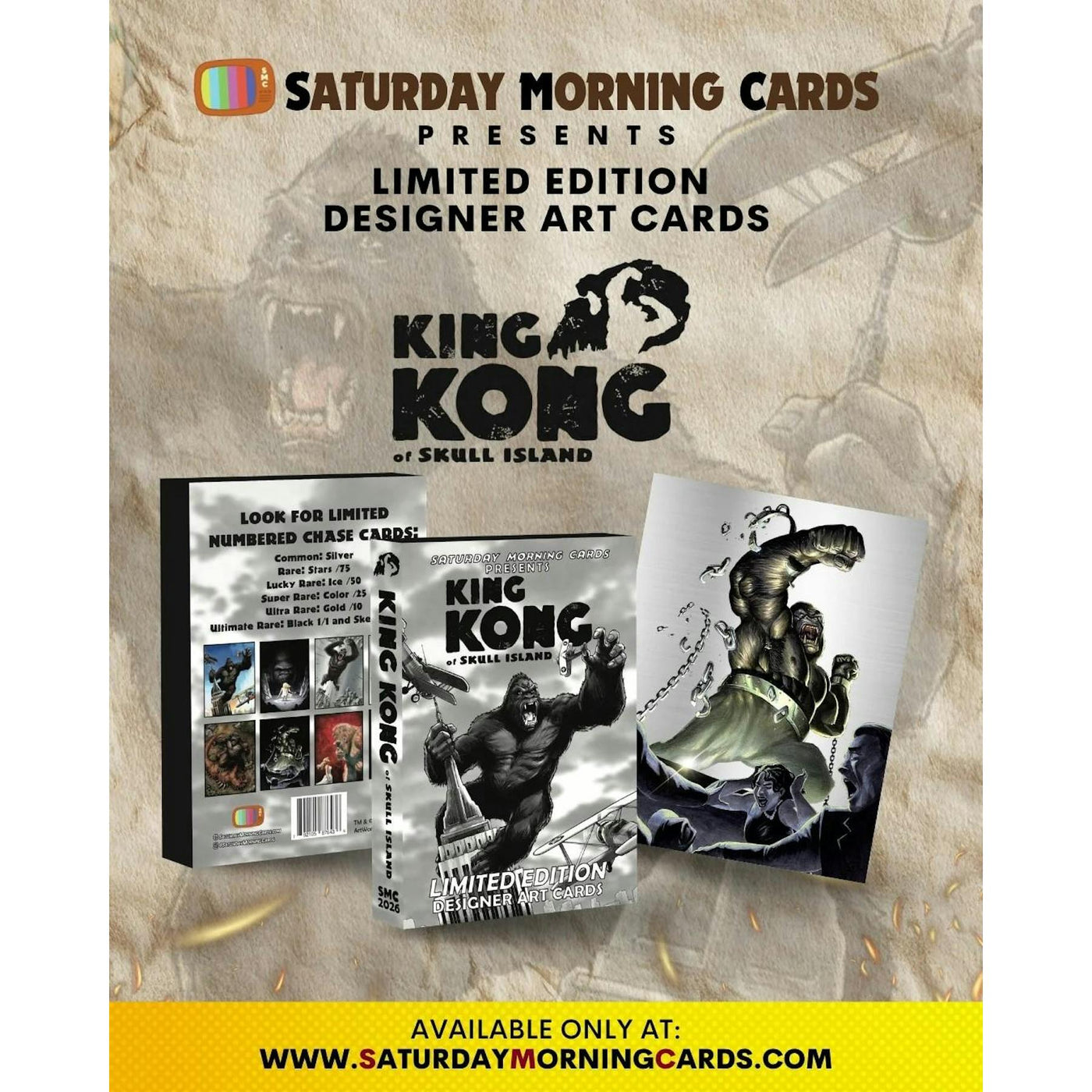 2026 Saturday Morning Cards King Kong Hobby Box