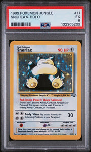 Pokemon Jungle Snorlax 11/64 PSA 5