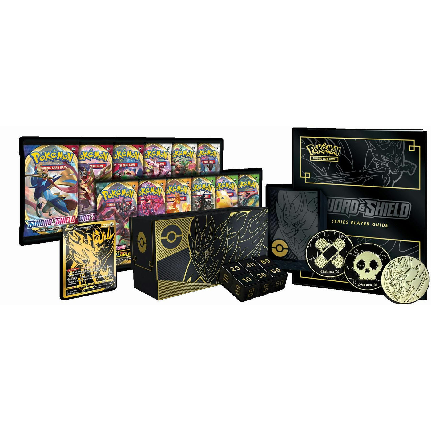 Pokemon Sword & Shield Elite Trainer Box Plus - Zamazenta