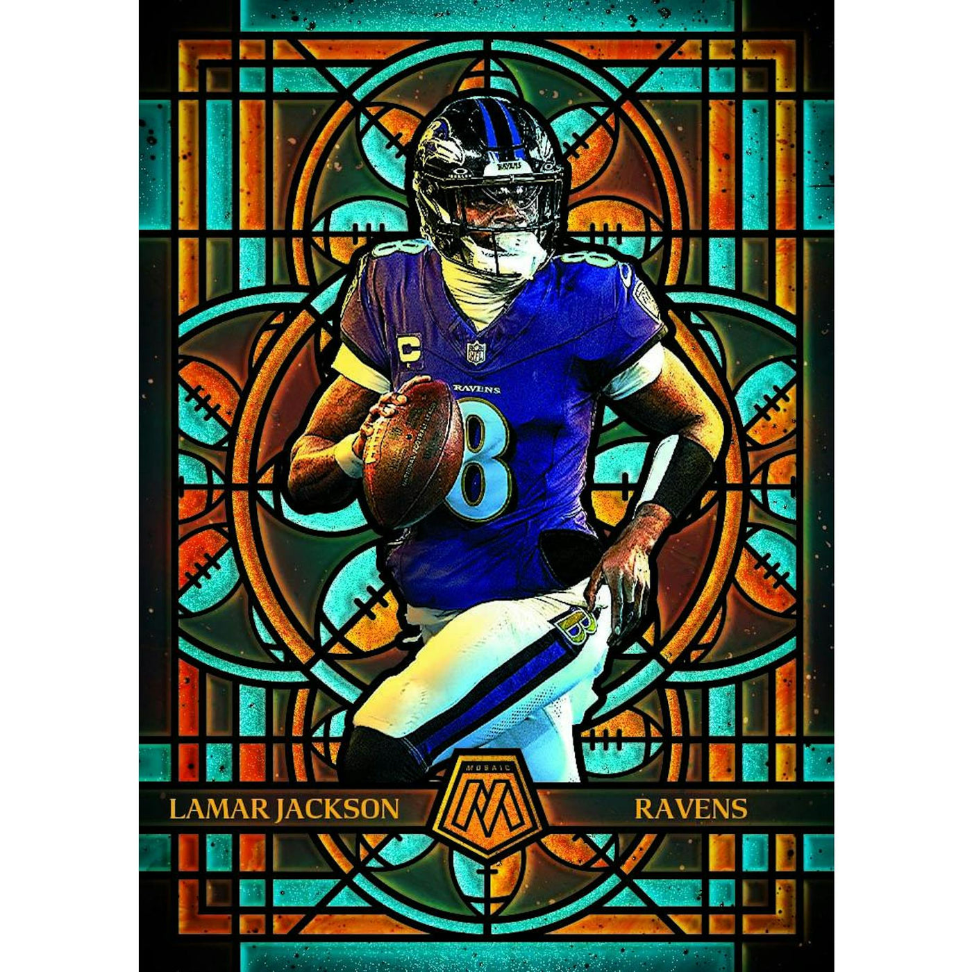 2025 Panini Mosaic Football Hobby Box