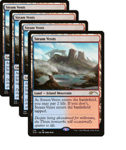 Magic the Gathering Secret Lair Drop PLAYSET 4x Steam Vents SLD 129 x4 NEAR MINT NM