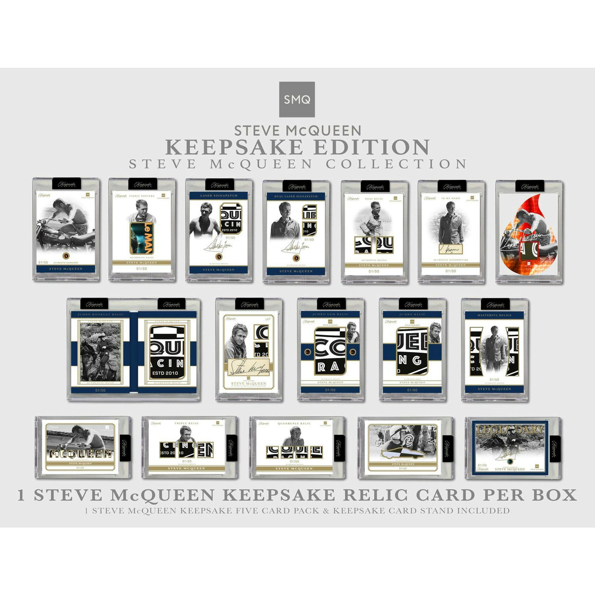 2025 Keepsake Steve Mcqueen Collection Hobby 5-Box Case