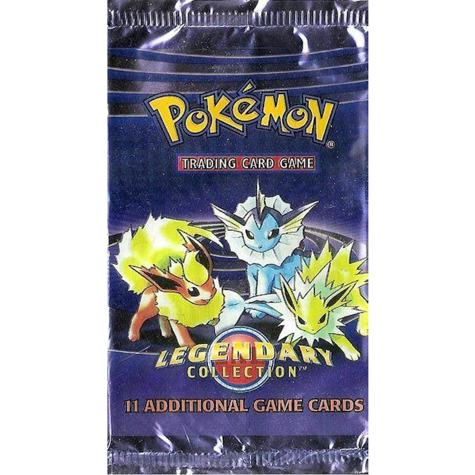WOTC Pokemon Legendary Collection Booster Pack UNSEARCHED UNWEIGHED Eeveelutions Art