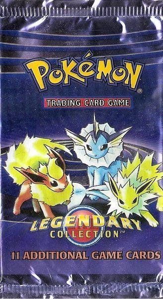 WOTC Pokemon Legendary Collection Booster Pack UNSEARCHED UNWEIGHED Eeveelutions Art