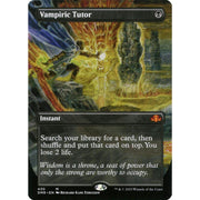 Magic the Gathering Dominaria Remastered BORDERLESS Vampiric Tutor 430 NEAR MINT NM
