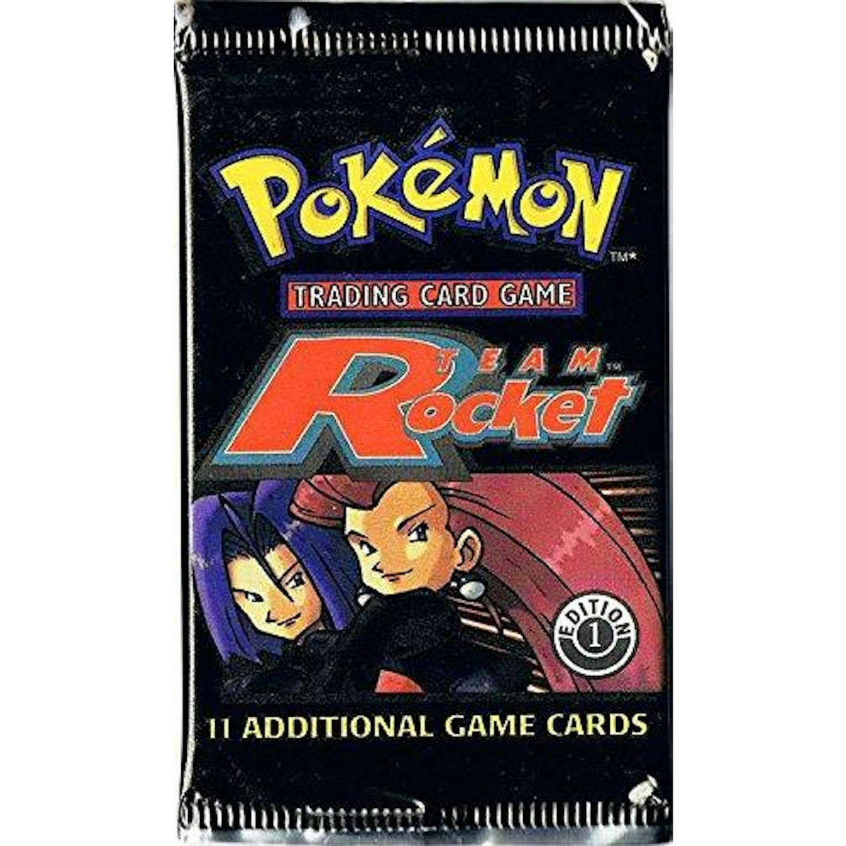 Pokemon Team Rocket 1st Edition Sealed Booster Pack (unsearched/unweighed) (Reed Buy)