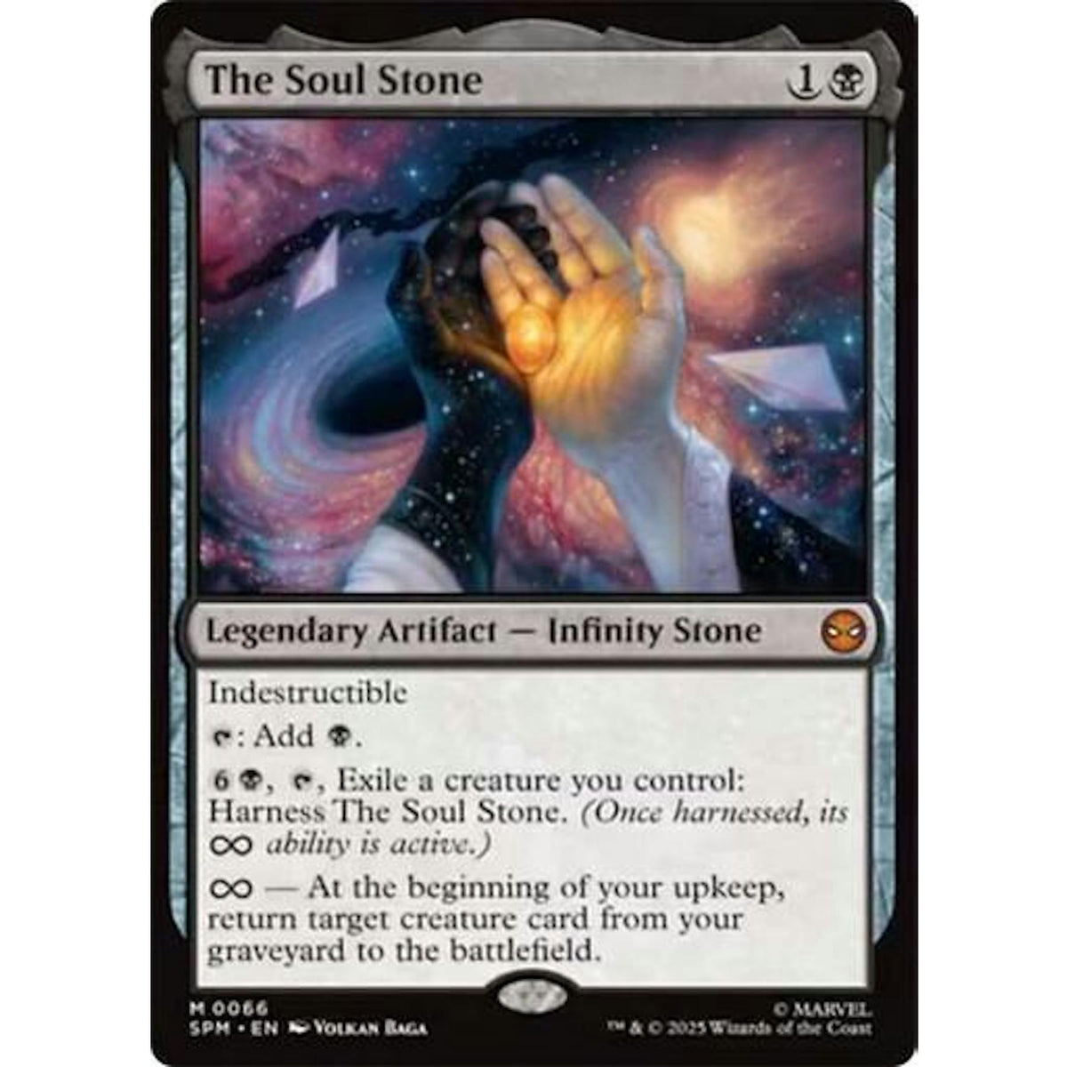 Magic the Gathering Marvel's Spider-Man The Soul Stone NEAR MINT NM