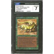 Magic the Gathering Alpha Thicket Basilisk CGC 7 LIGHTLY PLAYED LP