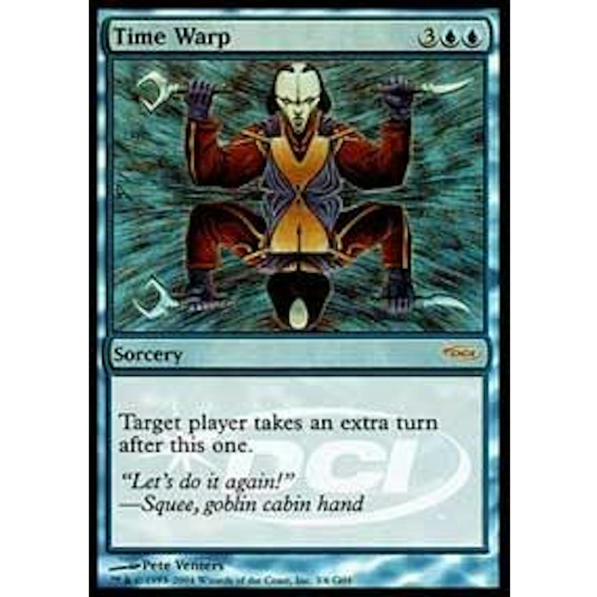 Magic the Gathering Judge Promo FOIL Time Warp NEAR MINT NM
