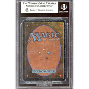 Magic the Gathering Unlimited Time Walk BGS Authentic Altered Shaved Corner HEAVILY PLAYED DAMAGED HP DMG