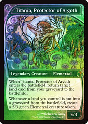 Magic the Gathering Mystery Booster 2 Titania, Protector of Argoth FOIL Future Sight Frame NEAR MINT NM