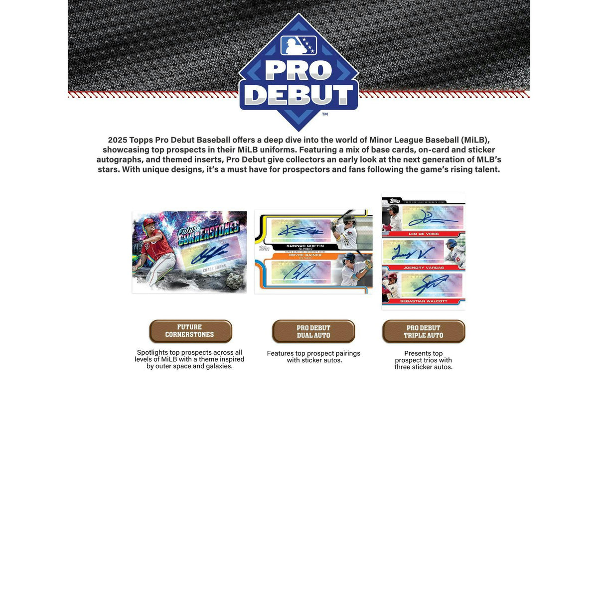 2025 Topps Pro Debut Baseball Hobby Jumbo 8-Box Case