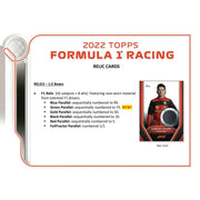 2022 Topps F1 Formula 1 Racing Hobby Box