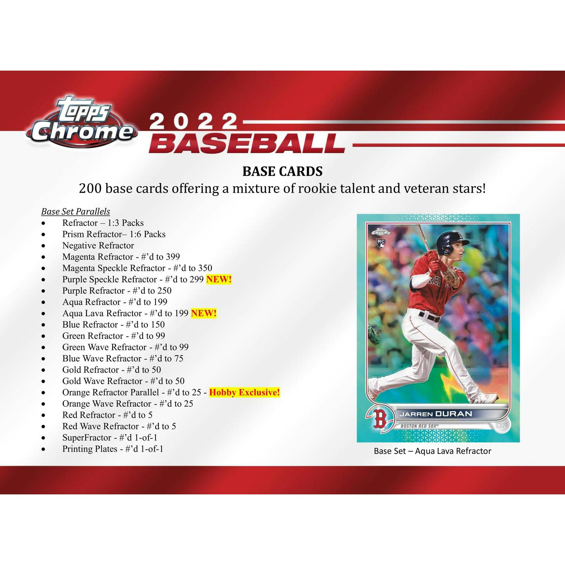 2022 Topps Chrome Baseball Hobby 12-Box Case