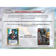 2021 Topps Chrome F1 Formula 1 Racing Hobby Box
