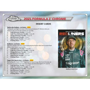2021 Topps Chrome F1 Formula 1 Racing Hobby Box