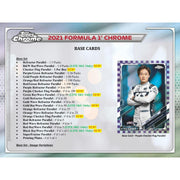 2021 Topps Chrome F1 Formula 1 Racing Hobby Lite 16-Box Case