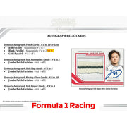 2021 Topps Dynasty F1 Formula 1 Racing Hobby 5-Box Case