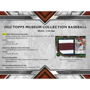 2022 Topps Museum Collection Baseball Hobby Box
