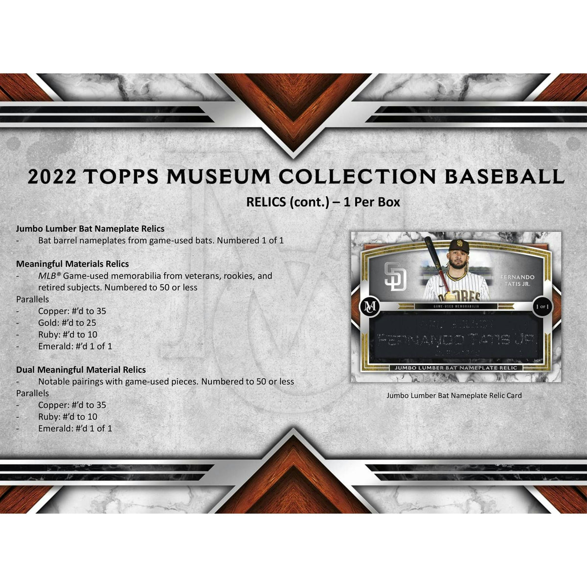 2022 Topps Museum Collection Baseball Hobby Box