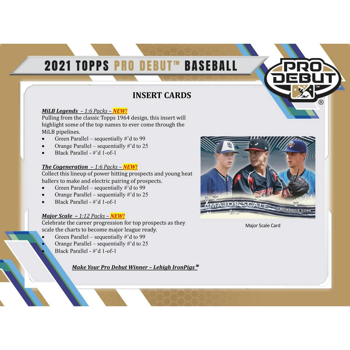 2021 Topps Pro Debut Baseball Hobby Jumbo 8-Box Case