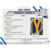 2021 Topps Series 2 Baseball Hobby Jumbo Box