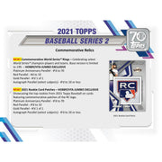 2021 Topps Series 2 Baseball Hobby 12-Box Case